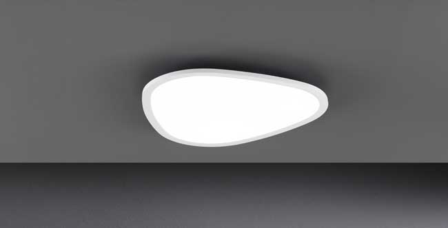 Plafondlamp LED - 46CM - 25W - Dimbaar - Wit mat