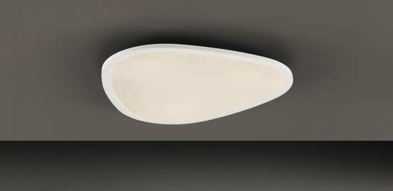 Plafondlamp LED - 46CM - 25W - Dimbaar - Wit mat