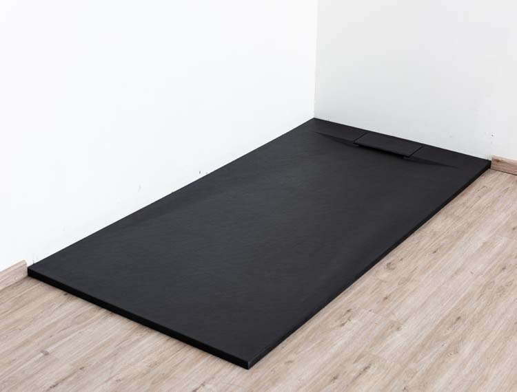 Receveur de douche Miro 180 x 90 cm noir mat