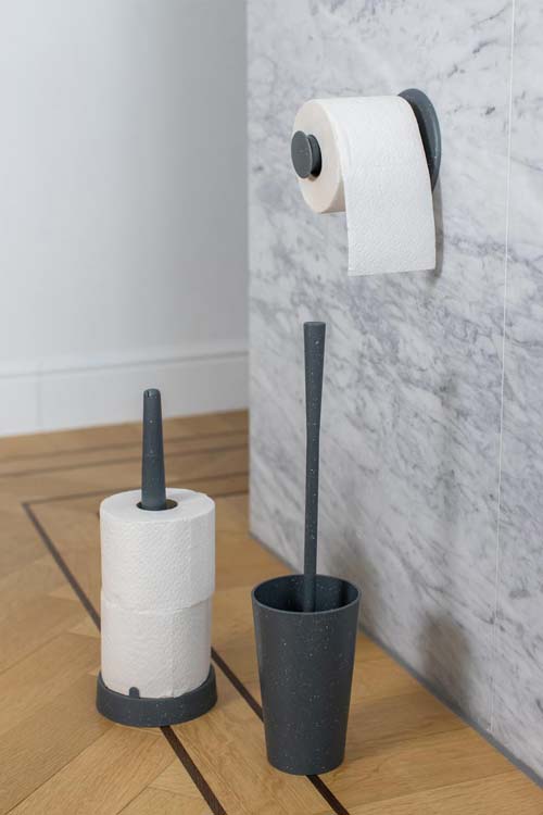 Koziol toiletpapierhouder Plug'n Roll grijs