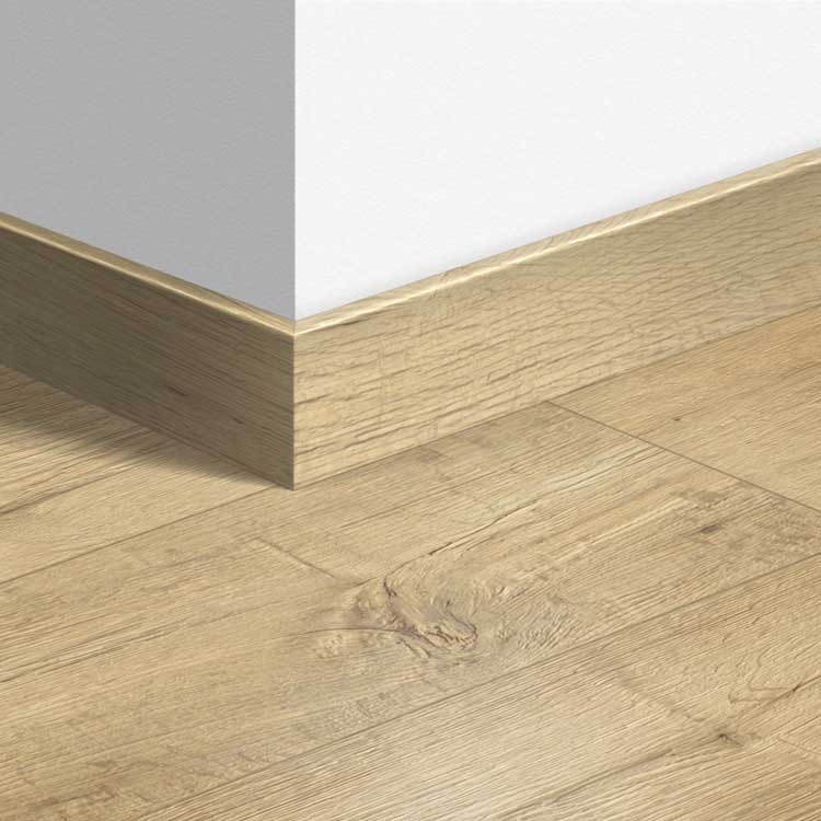 Plinthe parquet Quick-Step 14 x 77 x 2400 mm Chêne sablé naturel