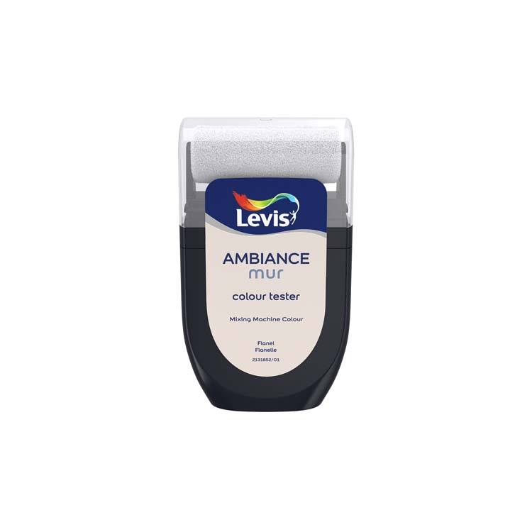 Levis Ambiance mur mat Testeur de Couleur 30ml flanelle