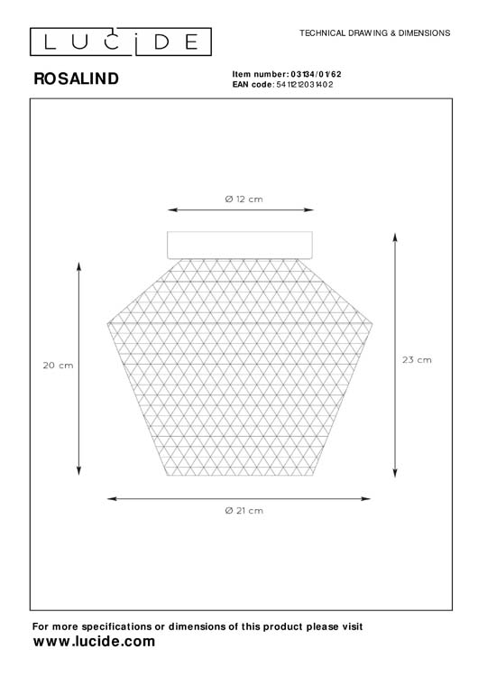 Plafonnière messing/ambre verre diam21cm excl lampe LED possible