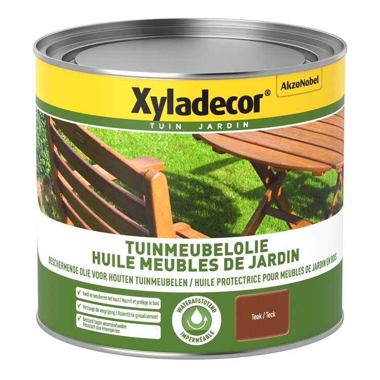 Xyladecor huile pour meubles de jardin teck 500ml