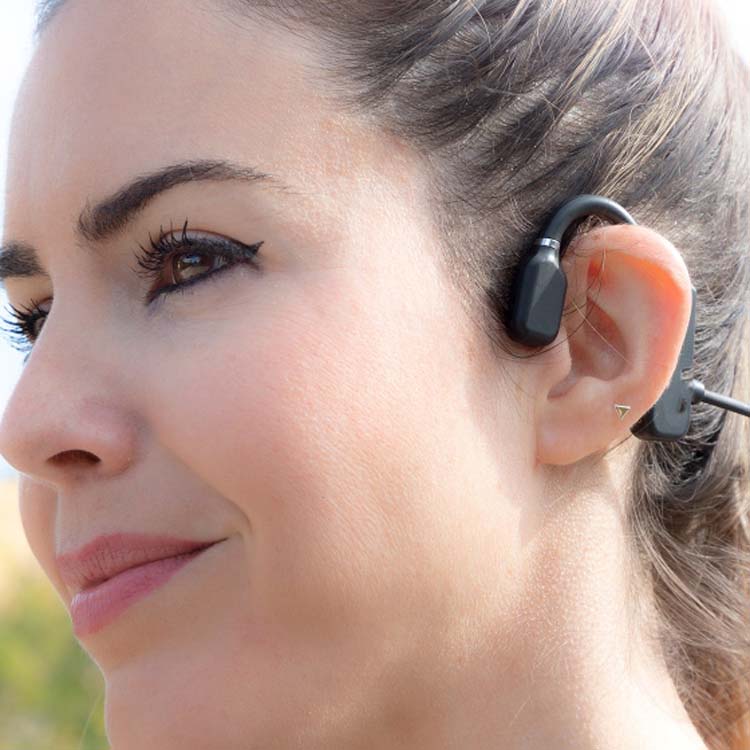 Open ear sports headsphone draadloos USB laadbaar