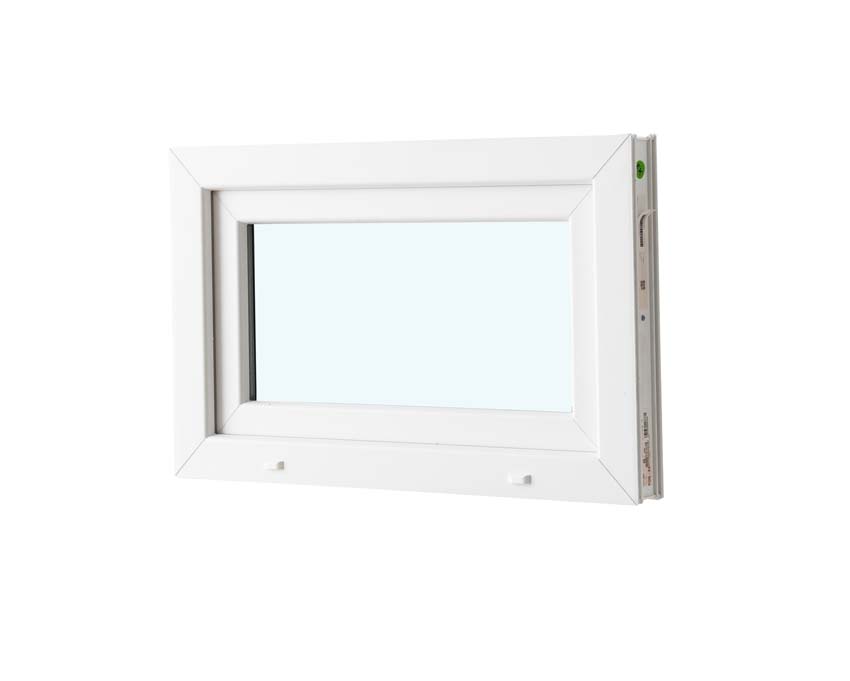 Châssis battant pvc blanc budget B800XH500 mm