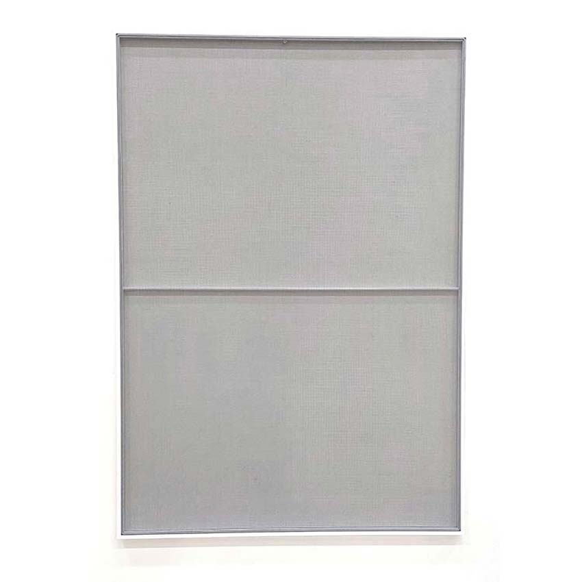 Moustiquaire blanc pour fenêtre budget 1200 x 1000mm avec brosse à clipser