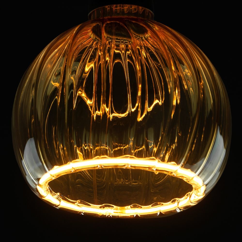 Led floating globe - Ø15cm - Straight golden - 6W - E27