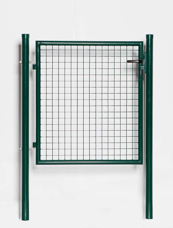 Tuinpoort enkel,groen,(hxbr)175x100cm