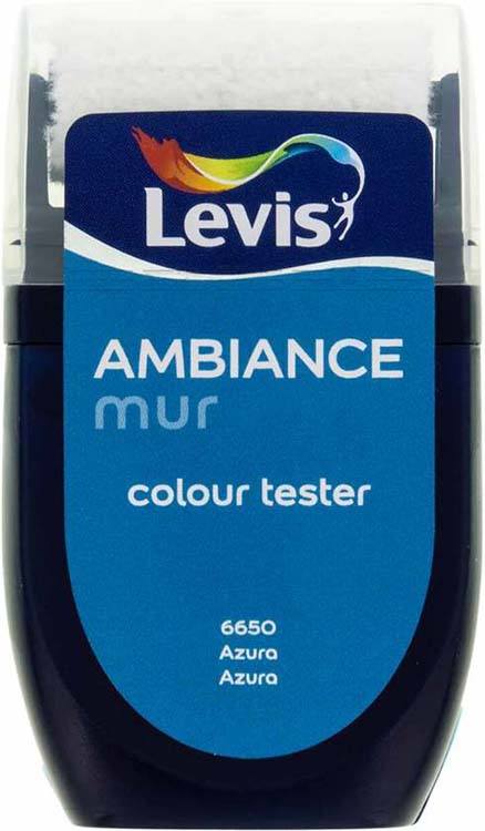 Levis Ambiance tester muurverf mat 30ml azura