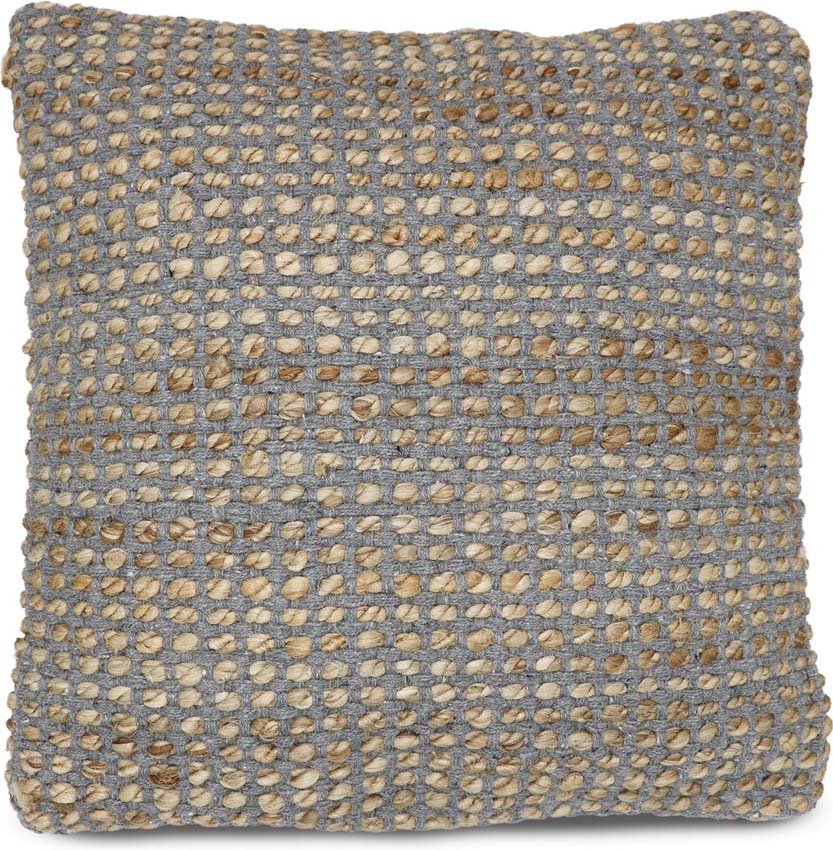 Kussen Bombay cube grey/naturel 45x45cm