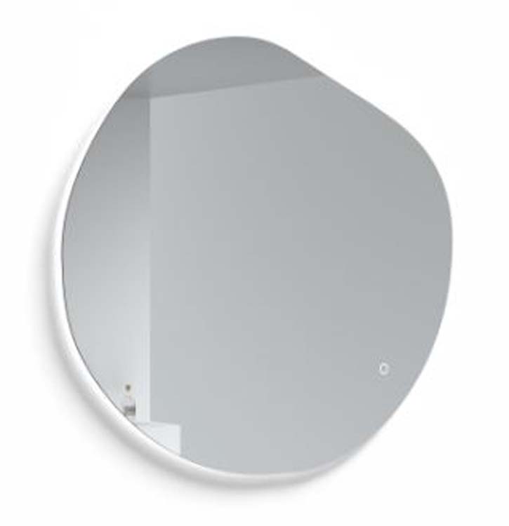 Miroir Kim 900 x 800 mm forme organique avec LED