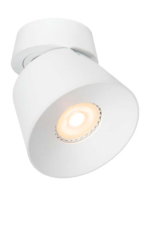 Lucide TRIGONO - Spot plafond - Ø 10,5 cm - 1xGU10 - Blanc