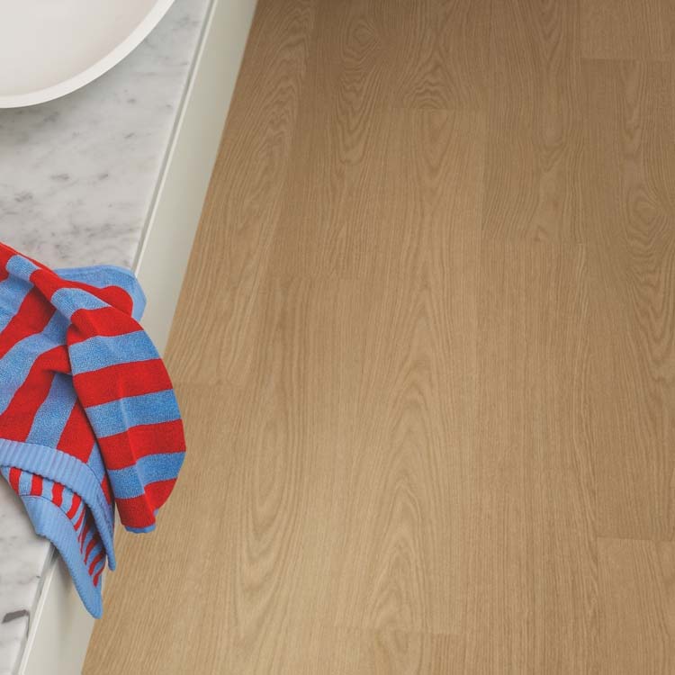 Staal Quick-step alpha vinyl small planks 4mm Peperkoek Eik