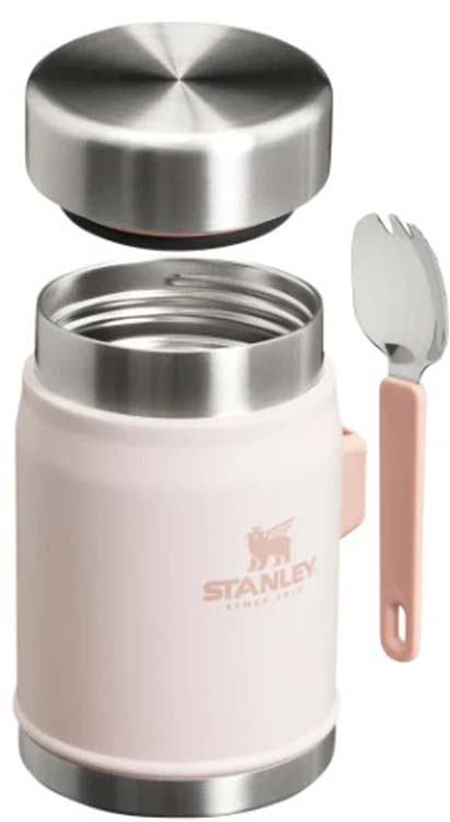 Stanley legendary food jar + spork 0.4l rose