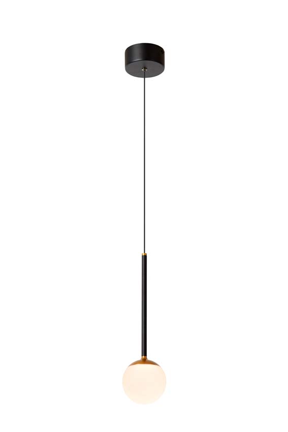 Lucide CALINA - Suspension - Ø 9,9 cm - LED Dim. - 1x9W 2700K - Noir