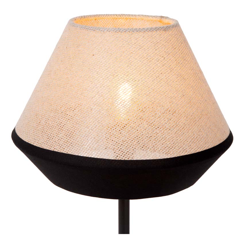 Lucide KALA - Lampe de table - Ø 25 cm - 1xE14 - Taupe