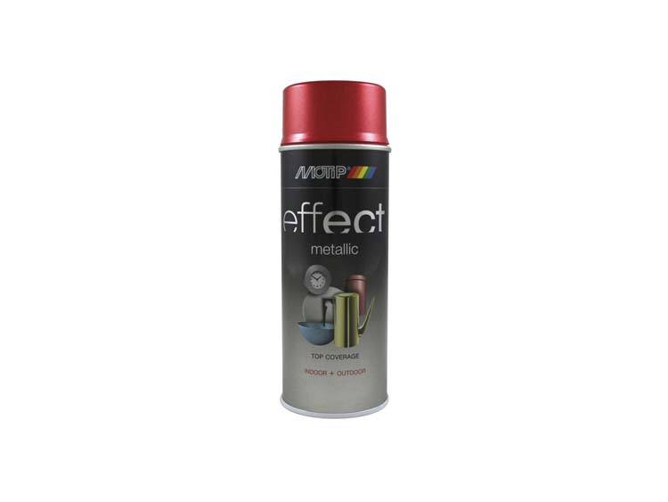 Motip Effect Metallic laque en spray 0,4l rouge