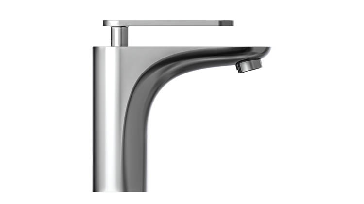 Robinet de lavabo Orry 15,50cm chrome