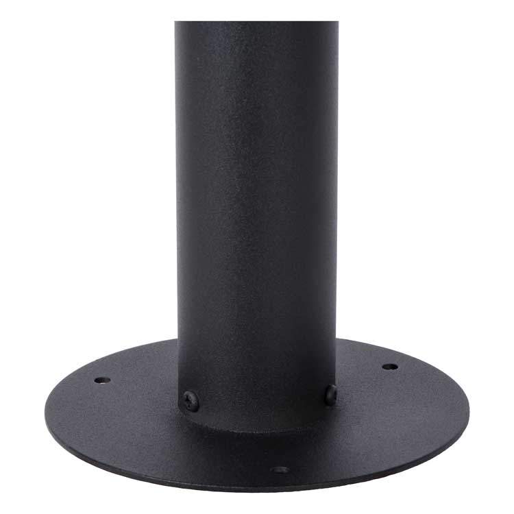 Lucide ZICO - Lanterne / lampadaire exterieur Extérieur - Ø 21,8 cm - E27 - IP44 - Noir