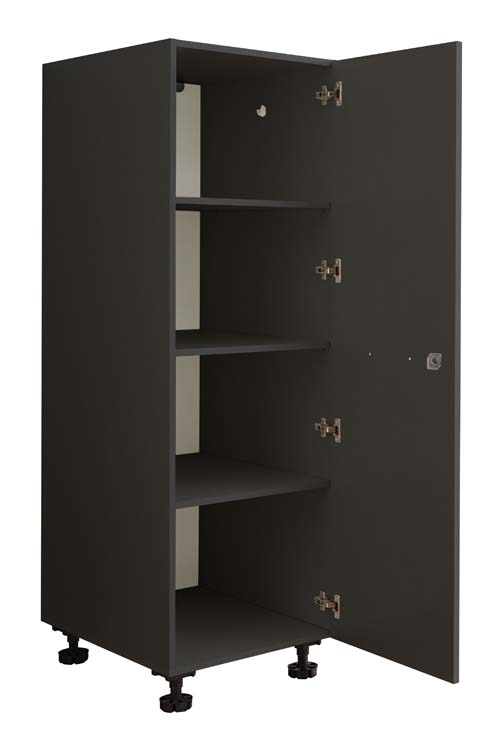 Armoire de machine à laver Decowash - armoire de rangement - anthracite - 50x162x67,5cm