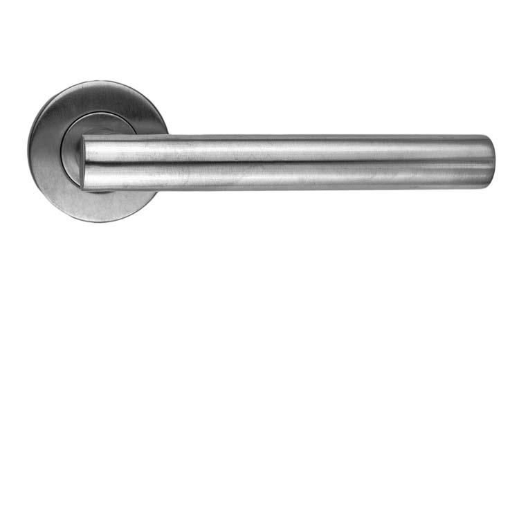 Poignée de porte ravenna 19mm inox plus sans rosace