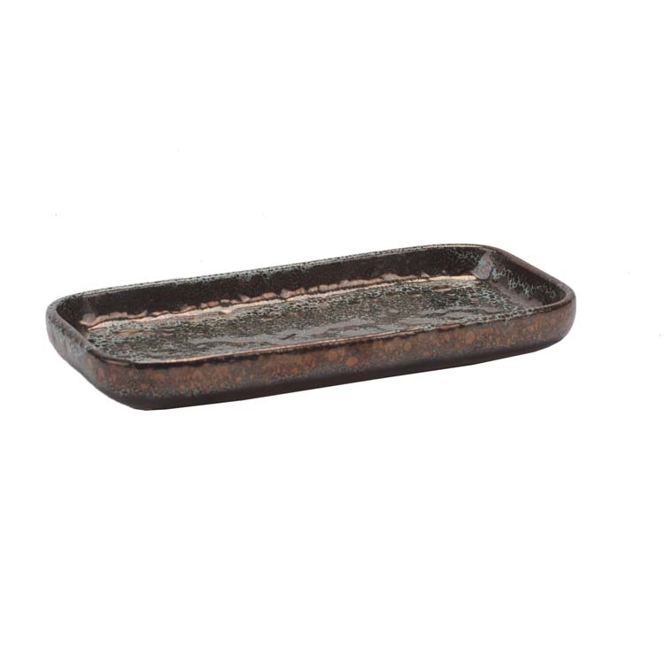 Aquanova plateau Ugo vintage bronze 26x13x13 cm