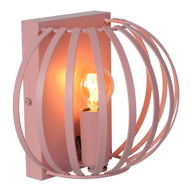 Lucide MERLINA - Wandlamp Kinderkamer - 1xE14 - Roze