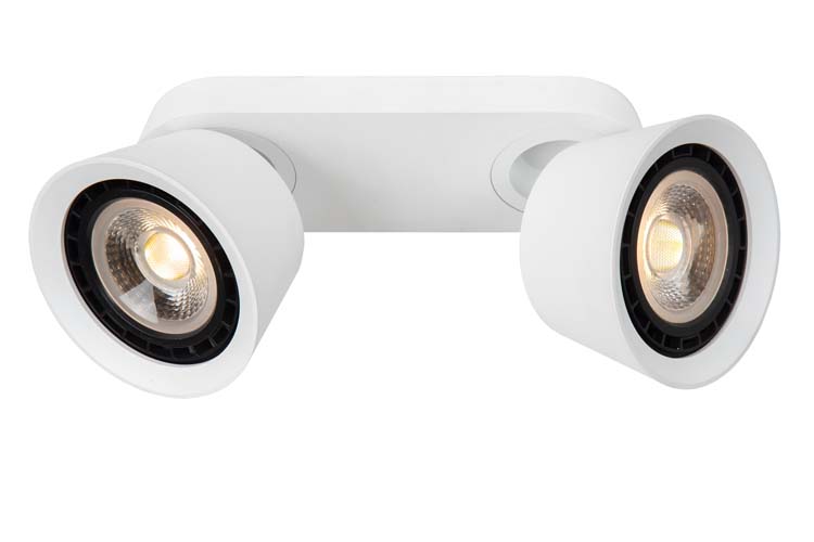 Lucide TRIGONO - Spot plafond - 2xES111 - Blanc