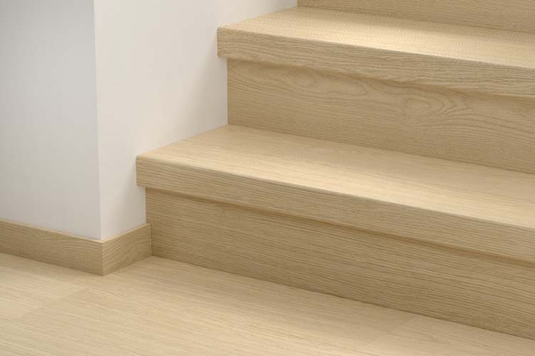 Couvre-marche Quick-step vinyle Small plank Chêne baratte