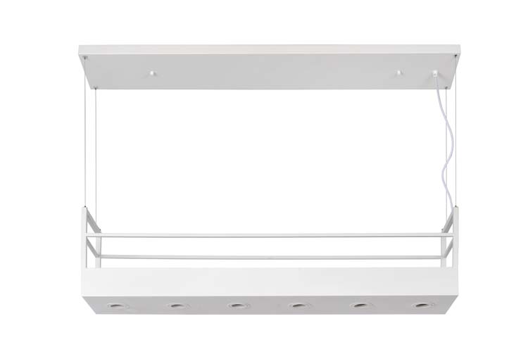 Lucide MIRAVELLE - Hanglamp - 6xGU10 - Wit