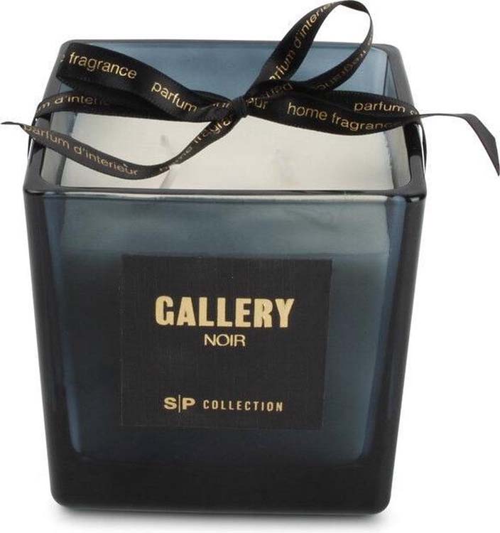 Bougie parfumée Gallery Noir 550 g