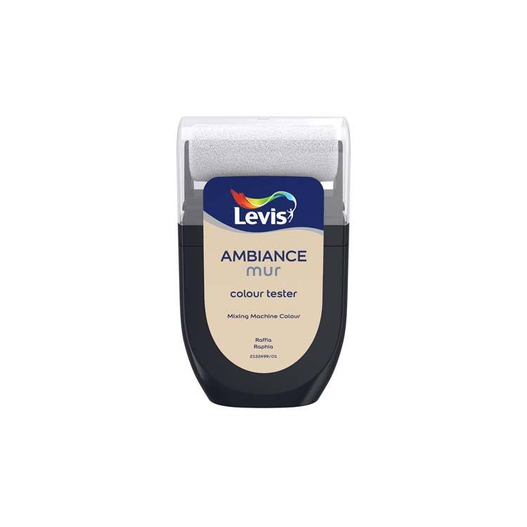 Levis Ambiance mur mat Testeur de Couleur 30ml raphia