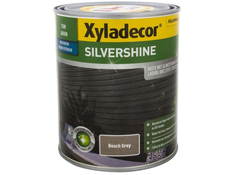 Xyladecor natuurlijk zilvergrijs zandgrijs 1L