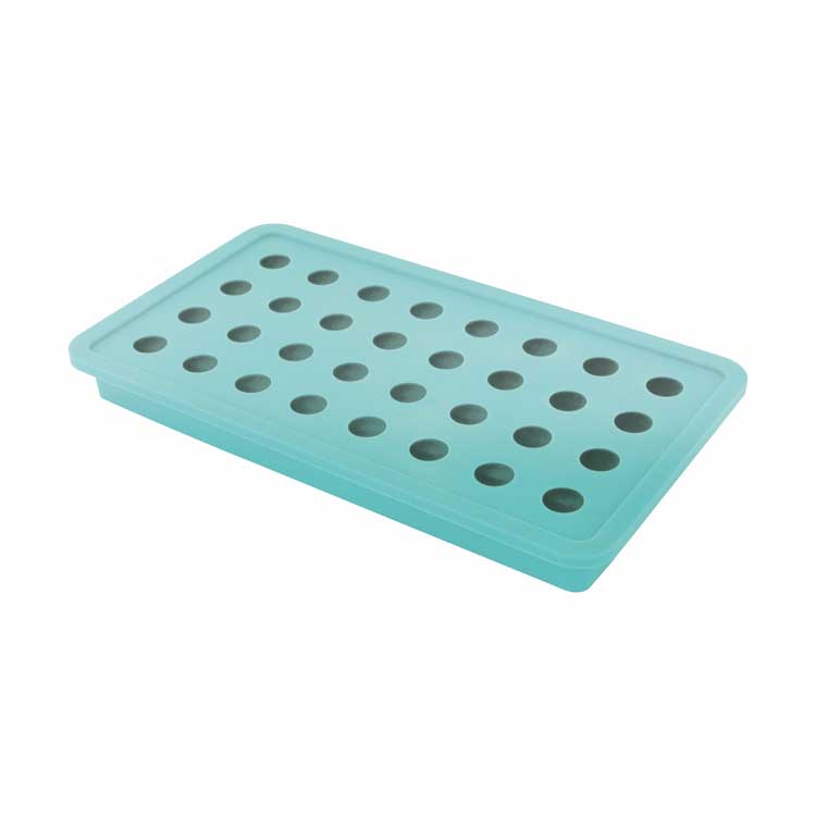 Moule à glaçons silicone aqua 32 perles