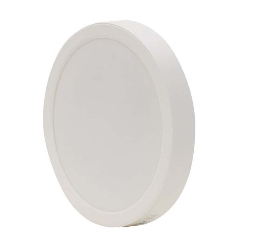 Plafonnier rond LED blanc 30 cm 24W 2700 lumen 4000K