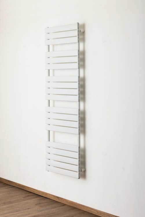 Handdoekradiator Xerxes enkel wit 180 x 50 cm 936 Watt