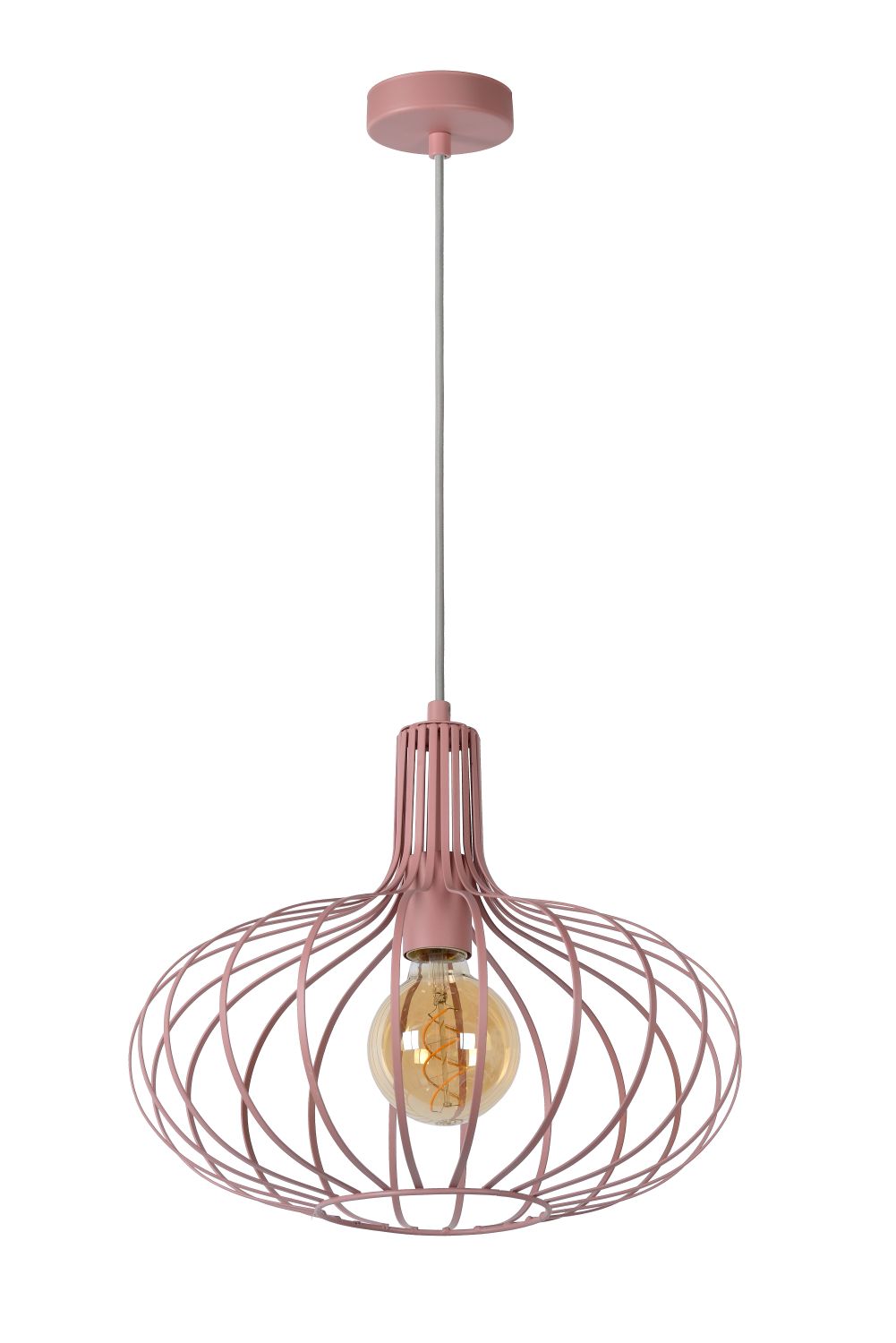 MERLINA Hanglamp E27/60W Roze