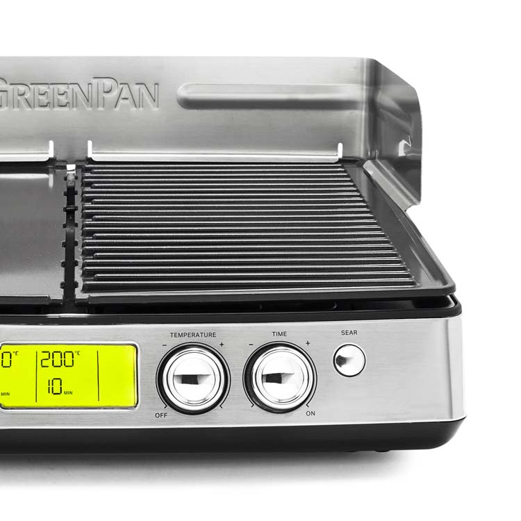 Teppanyaki XL grill less smoke