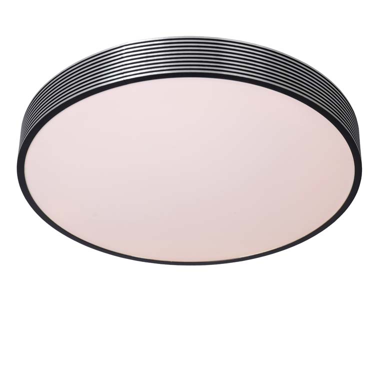 Plafonnier - Ø 39 cm - LED Dim. - 1x24W 2700K - 3 StepDim - Noir