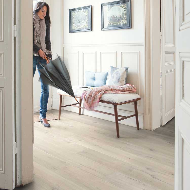 Laminaat Quick-Step Impressive 8mm - eik zacht beige