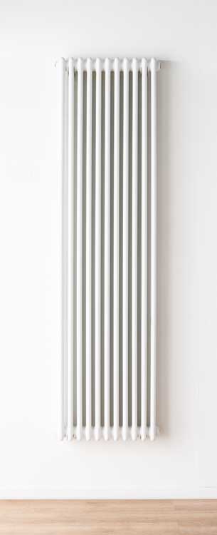 Radiateur design Dell 180x48cm blanc mat 2608 watt