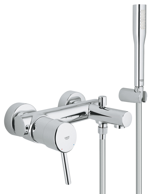 Robinetterie baignoire-douche Grohe Concetto