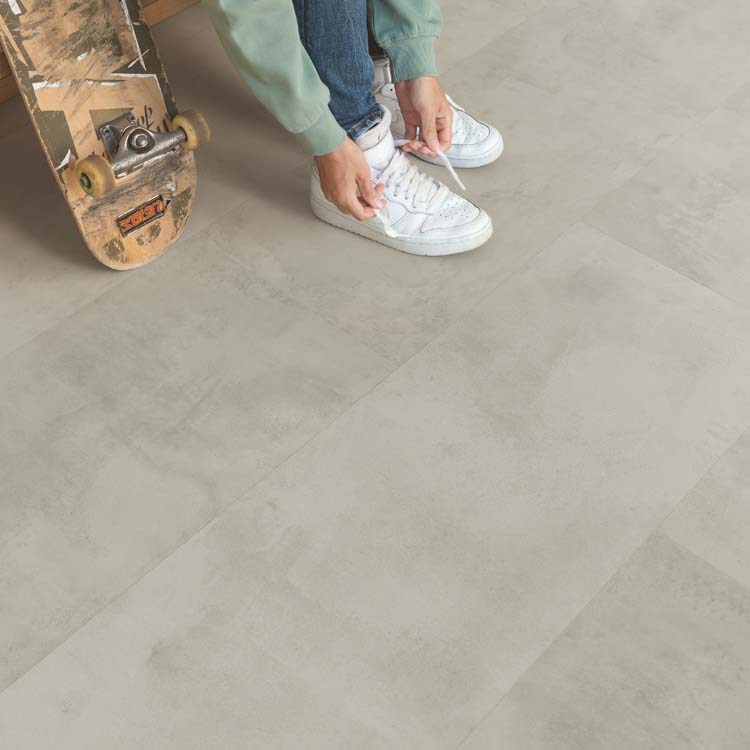 Stratifié Quick-Step Muse 8mm - Gris ciment