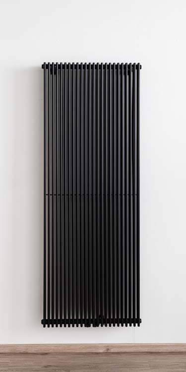 Radiateur Debra 180 x 67,6 cm double noir mat 3309 watt