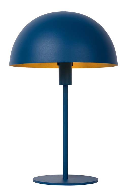 Tafellamp - Ø 25 cm - 1xE14 - Blauw