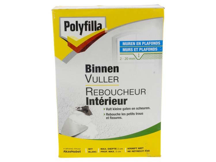 Polyfilla reboucheur intérieur 1kg