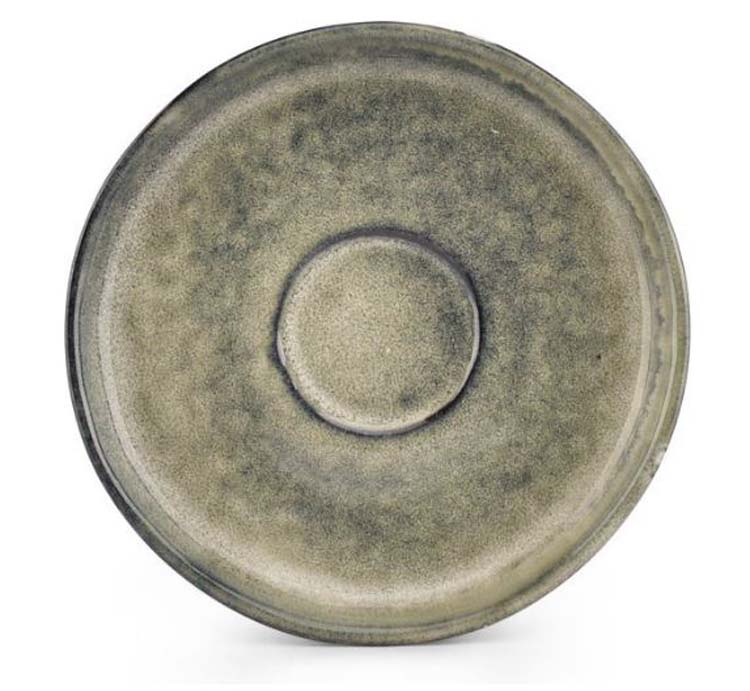 Petite assiette Medidian 15cm verte/bleue