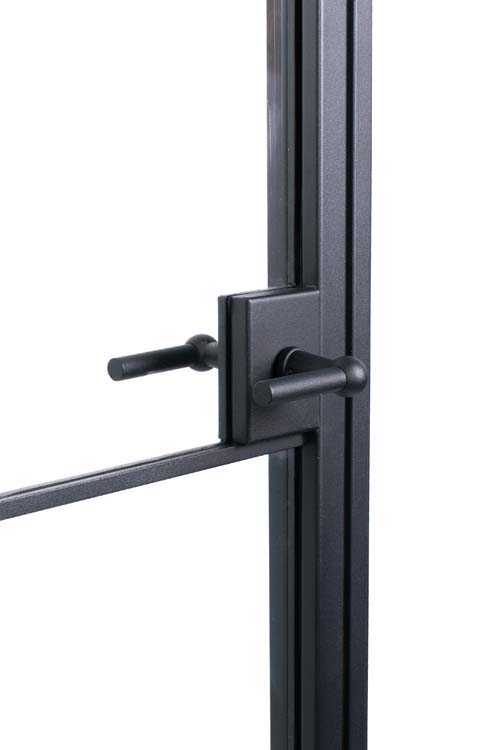 Porte intérieure Fer Forgé 8W doubl.Black Glamour G sur mesure