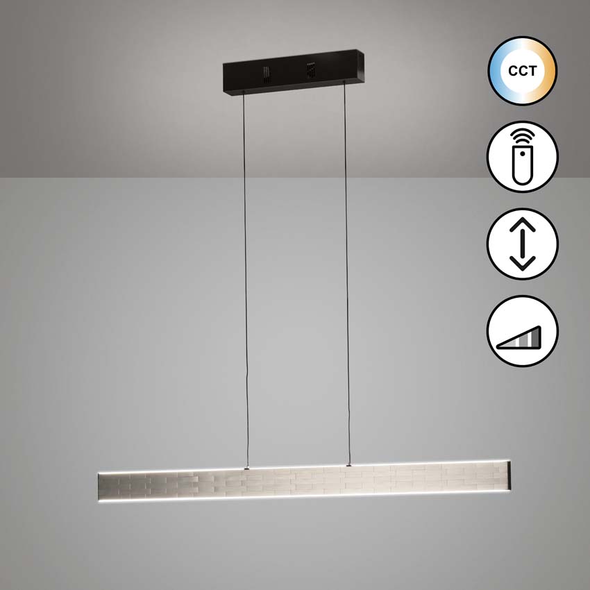 Luminaire suspendu alu incl LED lampe 3700 lumes 33W